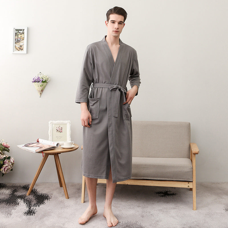 Women's Waffle Knit Bathrobe