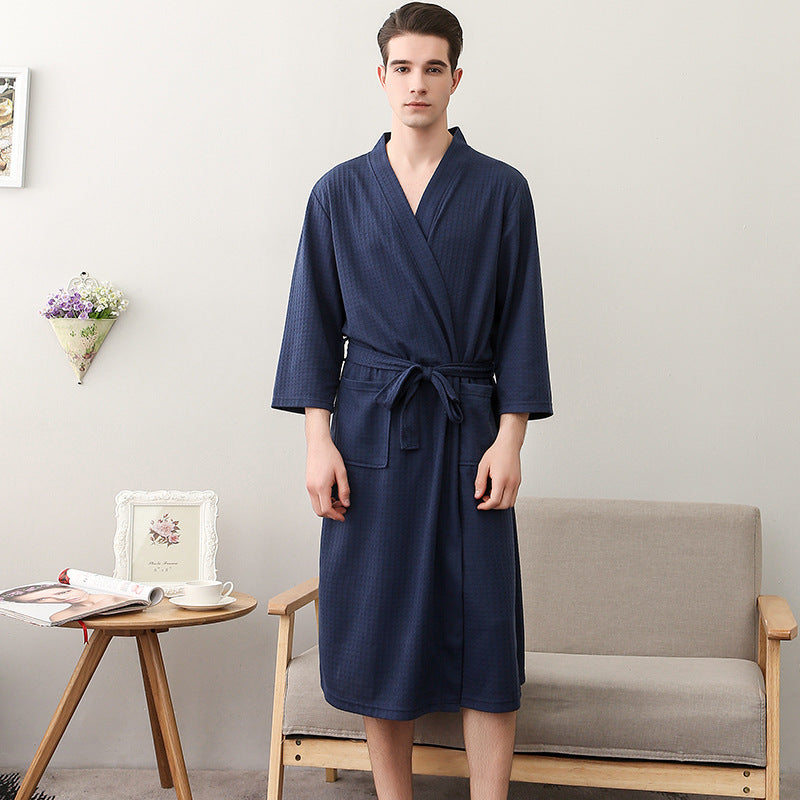 Women's Waffle Knit Bathrobe