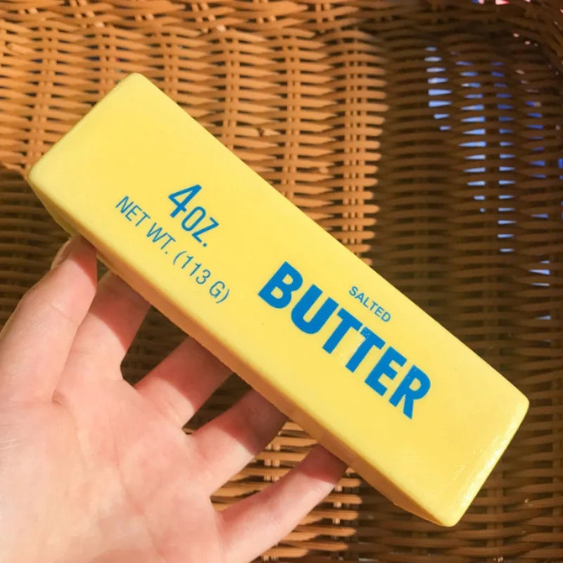 Large Butter Stick Squishy Toy 23cm