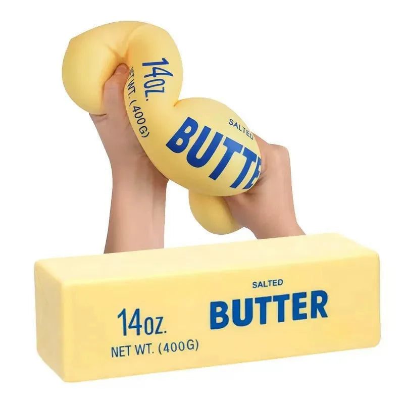Large Butter Stick Squishy Toy 23cm