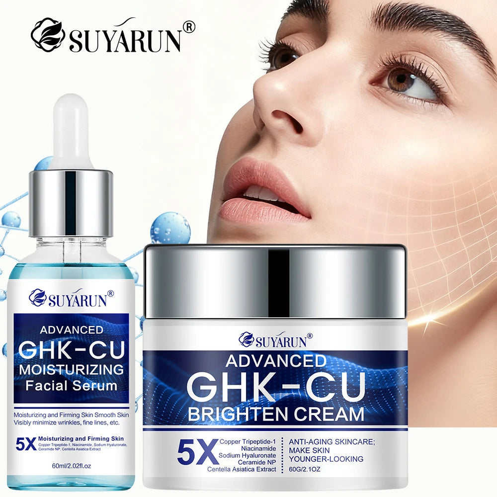 SUYARUN GHK-CU Anti-Aging Cream and Serum