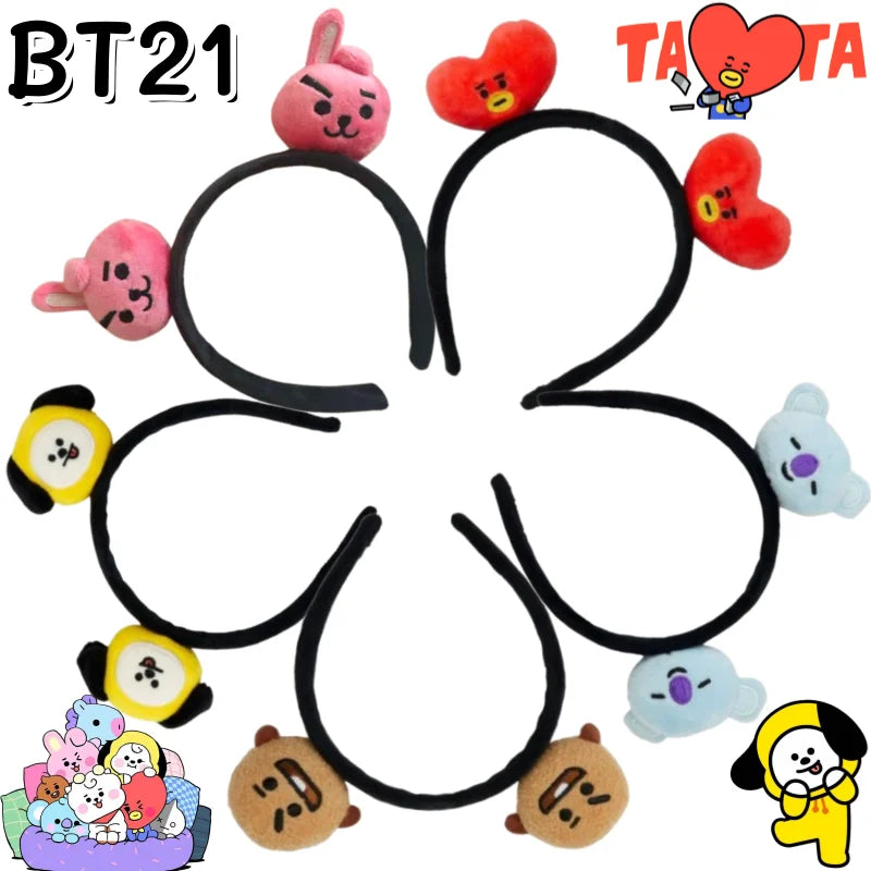 BT21 Cartoon Hairband