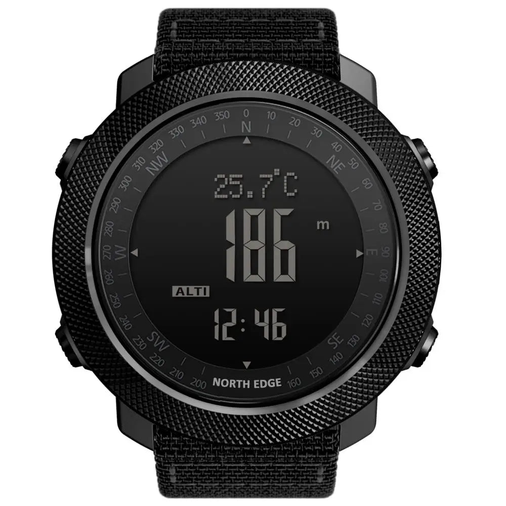 NORTH EDGE Men's Sport Digital Watch - 50m Waterproof