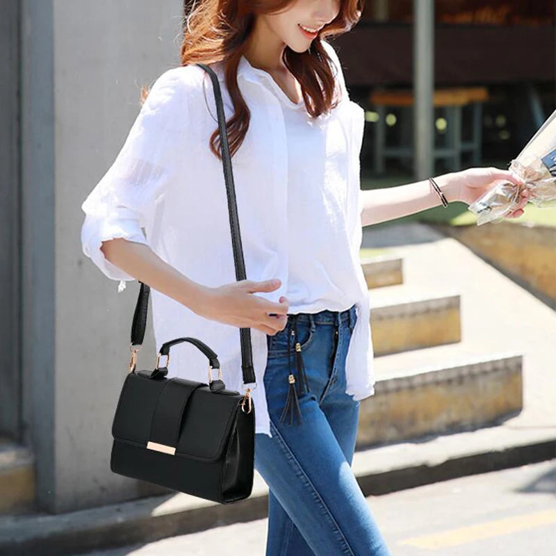 Yogodlns New Summer Fashion Women Bag Leather Handbags PU Shoulder Bag Small Flap Crossbody Bags for Women Luxury Lady Purse