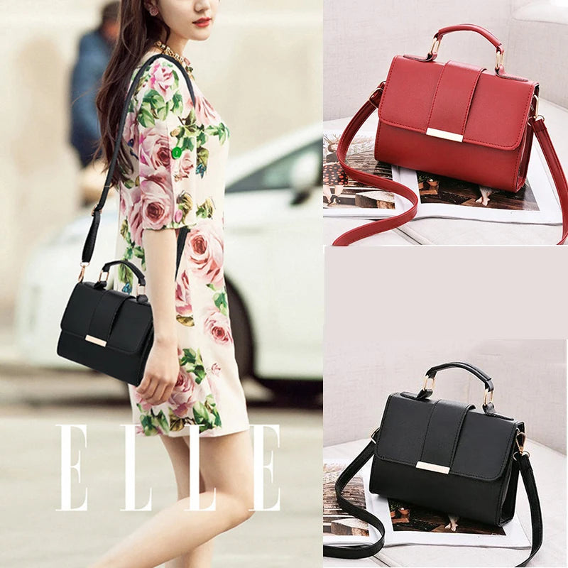 Yogodlns New Summer Fashion Women Bag Leather Handbags PU Shoulder Bag Small Flap Crossbody Bags for Women Luxury Lady Purse