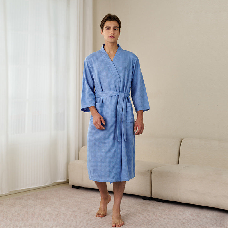 Women's Waffle Knit Bathrobe