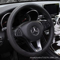 Car Steering Wheel Cover Classic Frosted Leather Perforated Mature Handle Cover 4S Shop Car Factory Cross-Border Wholesale Export
