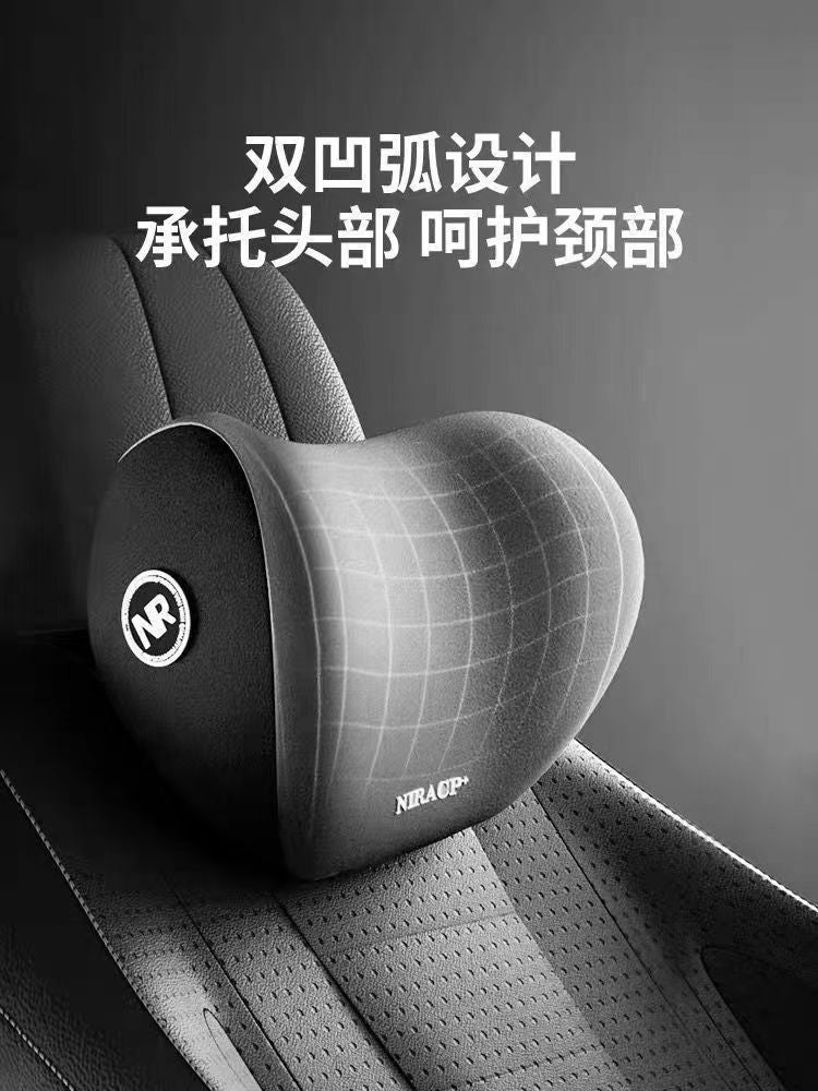 New car headrest lumbar suit car driving seat memory cotton waist protection car pillow neck pillow