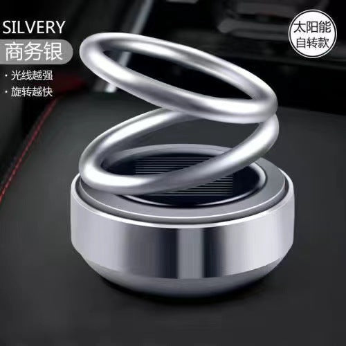 Solar Rotating Car Aromatherapy Ornament