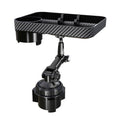 Source Factory Car-Mounted Water Bottle and Cup Holder, Rotatable Car Tray, Multifunctional Car Storage Rack for Mobile Phones