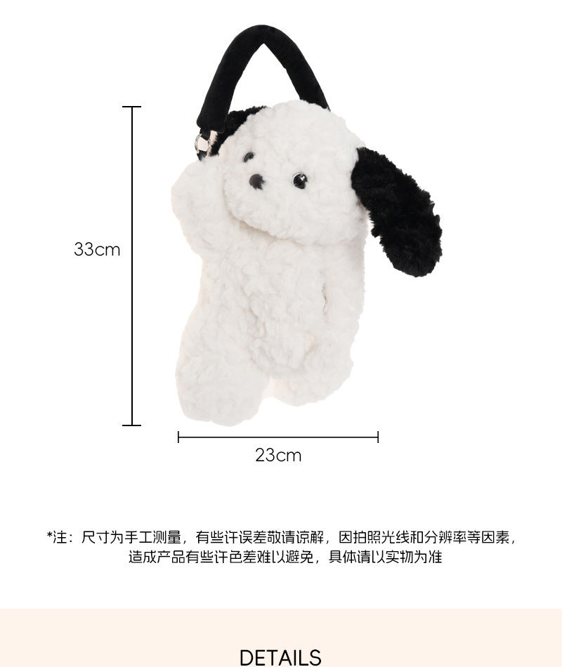 Car Puppy Tissue Seat Back Multifunctional Car Hanging Cartoon Cute Tissue Box Cover Women's Stuffed