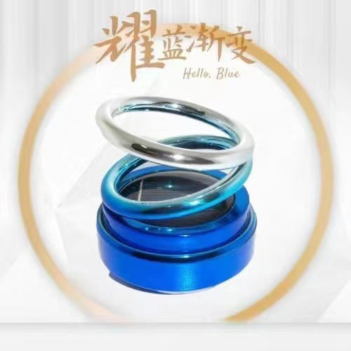 Solar Rotating Car Aromatherapy Ornament