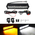High-Brightness Led Work Spotlight, 20-Lamp Work Light, Double-Row Strip Light, Off-Road Vehicle Car Modified License Plate Light