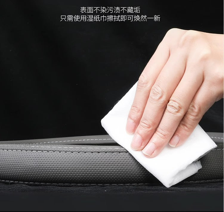 Car Steering Wheel Cover Classic Frosted Leather Perforated Mature Handle Cover 4S Shop Car Factory Cross-Border Wholesale Export