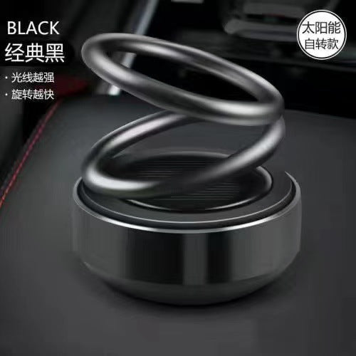 Solar Rotating Car Aromatherapy Ornament