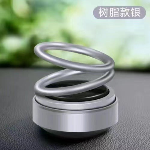 Solar Rotating Car Aromatherapy Ornament