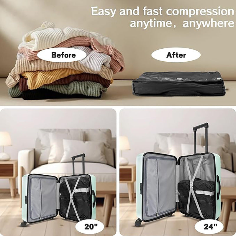 Travel Vacuum Compression Bag Outdoor Storage Artifact Moisture-Proof and Waterproof Business Trip Portable Clothing Storage Bag
