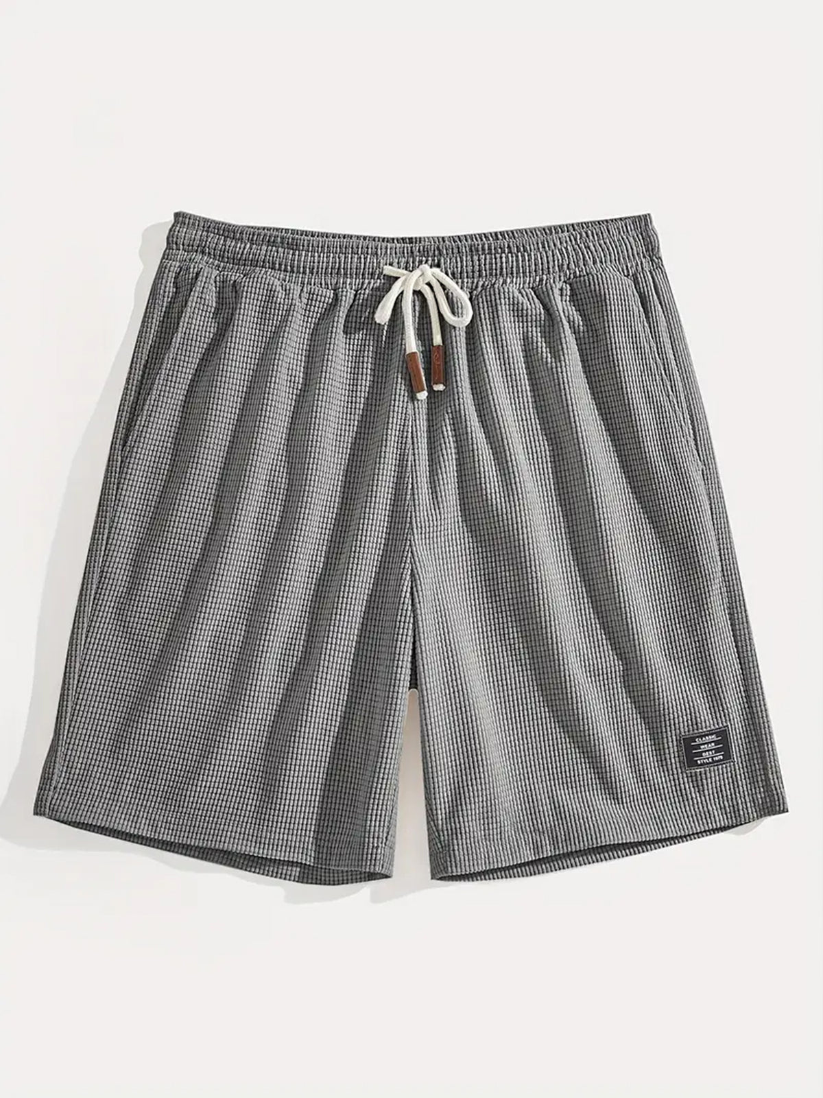 Cross-Border European and American Men's Casual Sports Shorts Summer Versatile Men's Large Size Loose Five-Point Pants Pineapple Plaid Shorts for Men