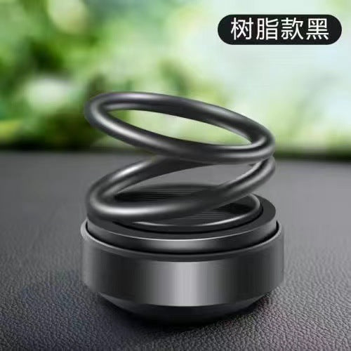 Solar Rotating Car Aromatherapy Ornament