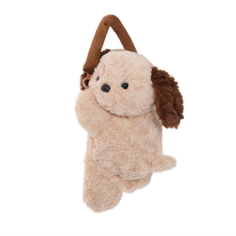 Car Puppy Tissue Seat Back Multifunctional Car Hanging Cartoon Cute Tissue Box Cover Women's Stuffed