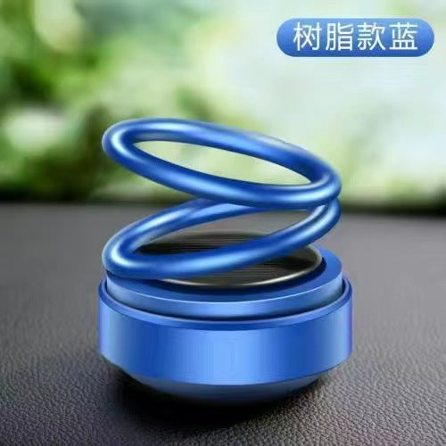 Solar Rotating Car Aromatherapy Ornament