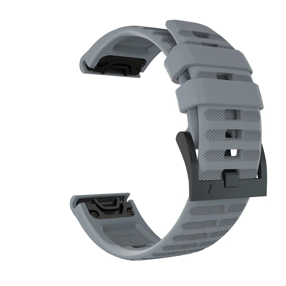 22mm 26mm Quick Fit Silicone Strap For Garmin Fenix 8/7/7X/6/6X Pro Replacement Watch Band For Garmin EPIX/Enduro 3