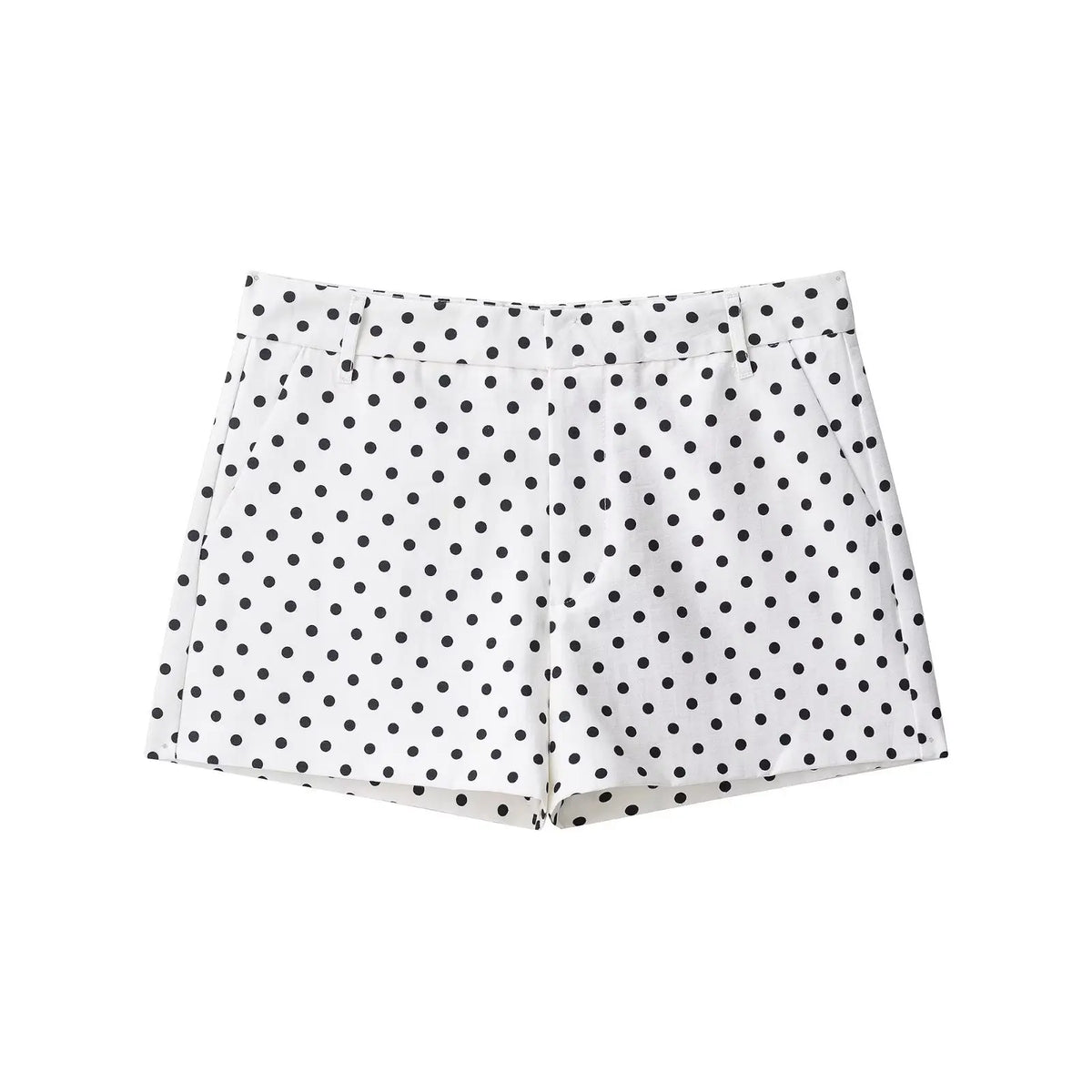 Women's Polka Dot Zip-Up Jacket