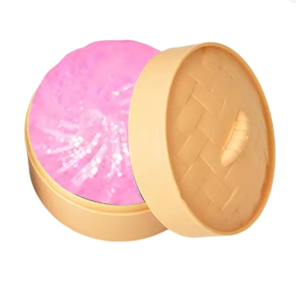 Dumpling Squishy Stress Ball with Steamer Box