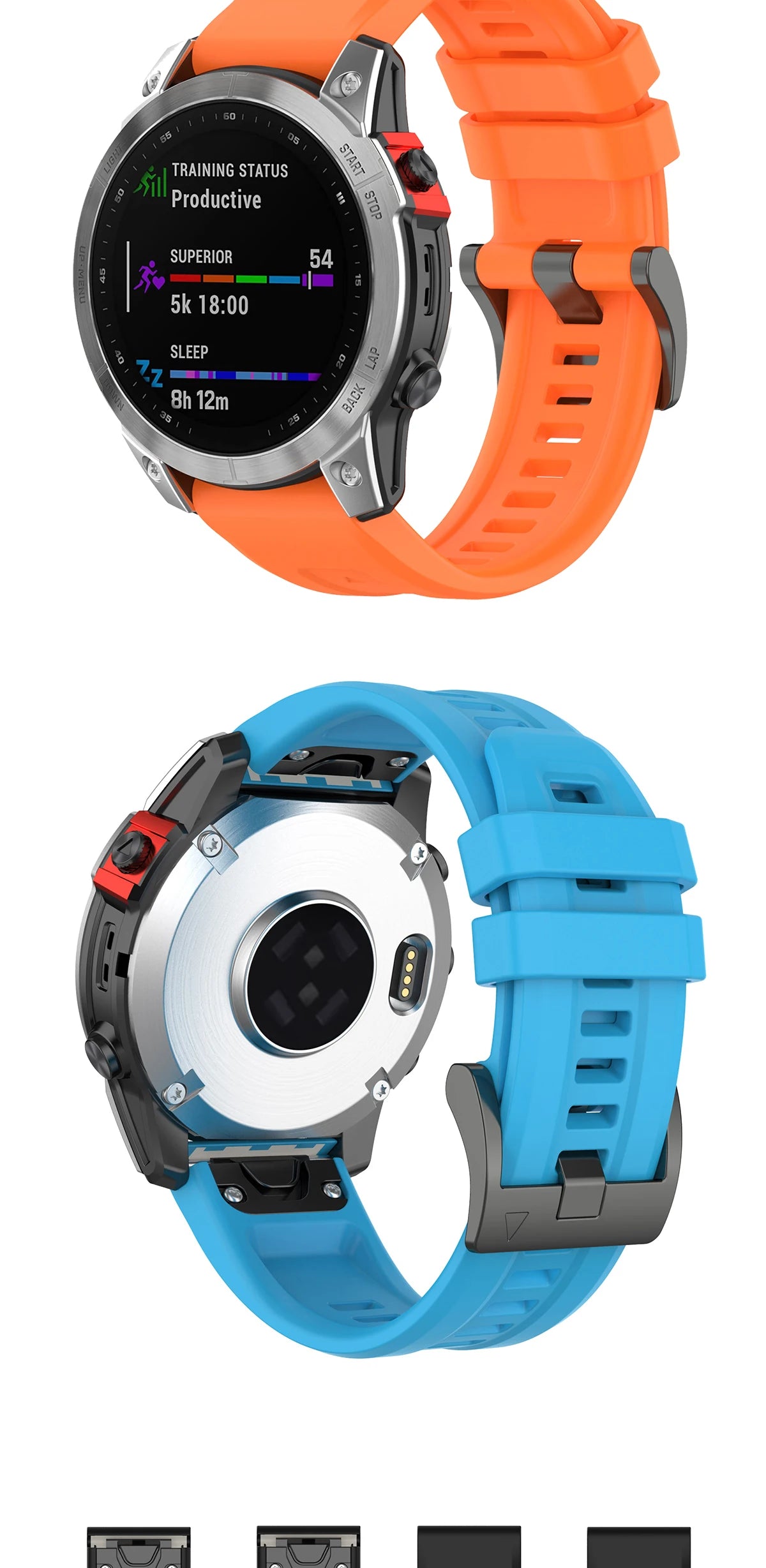 Silicone Bracelet for Garmin Fenix 7X 7 7S 6 6X Pro Watch Band Strap for Fenix 5X 5S Plus 3HR 945 935 Wrist 20 22 26mm QuickFit