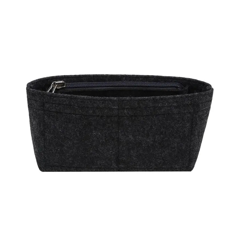 1/2pcs Trendy Felt Insert Bag Organizer Makeup Organizers Liner Perfect for Brand Women's Handbags Cosmetic Bags Bag Accesories