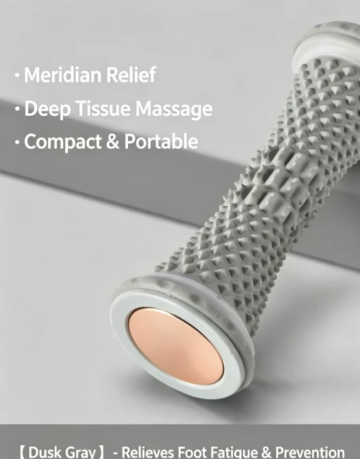 Foot Massage Roller Yoga Massage Ball Plantar Fascia Roller Muscle Relaxation Care Plastic Manual Foot Massager