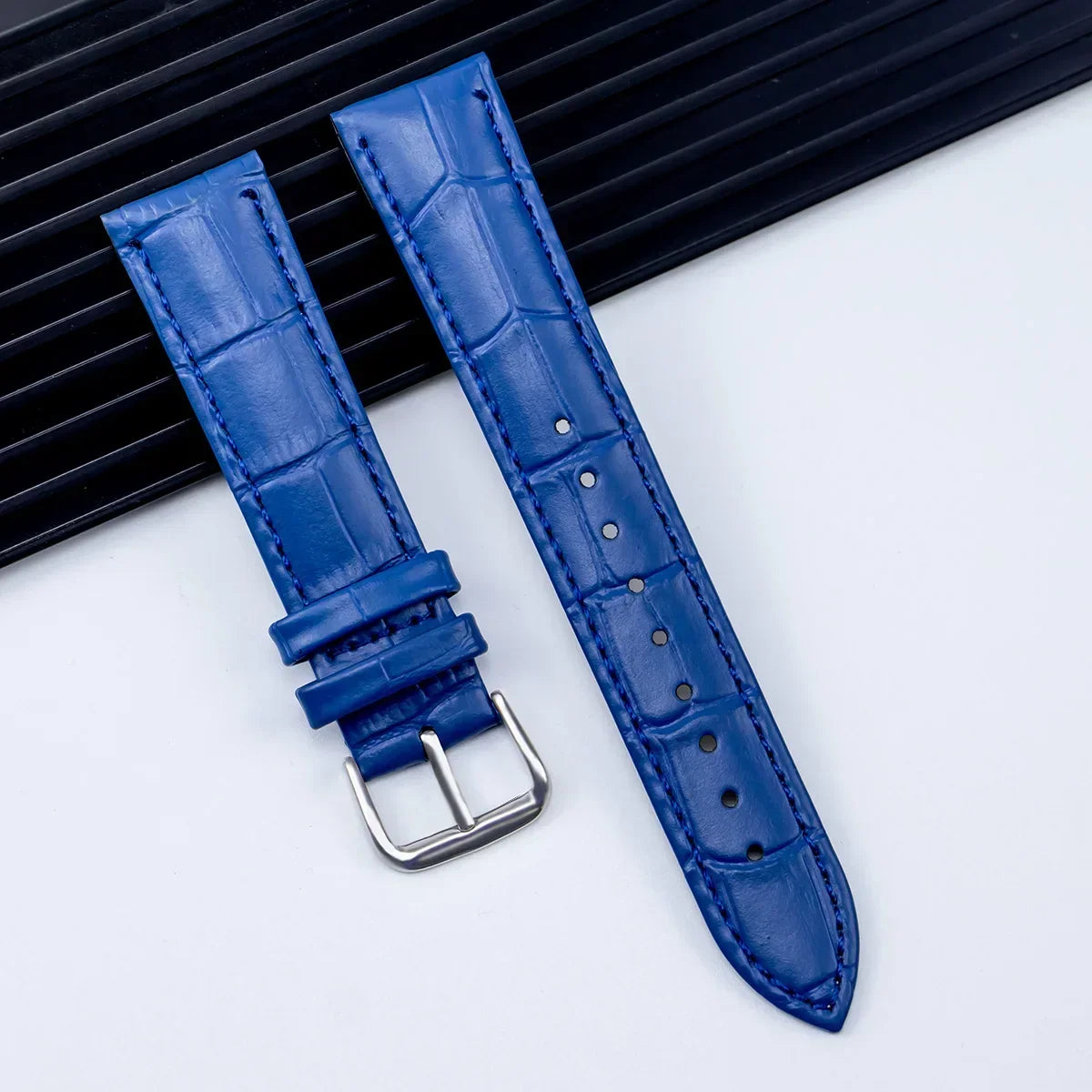 Genuine Leather Watchbands 12/14/16/18/20/22/24 mm Watch Band Strap Steel Pin buckle High Quality Wrist Belt Bracelet