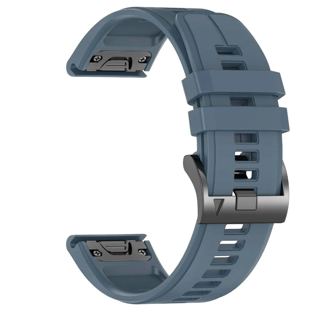 Fenix8 Watch Band For Garmin Fenix 8 47mm 51mm E 7 7X/Epix Pro/6 6X 5X Plus/Enduro 3 QuickFit 26mm 22mm Silicone Strap Bracelet
