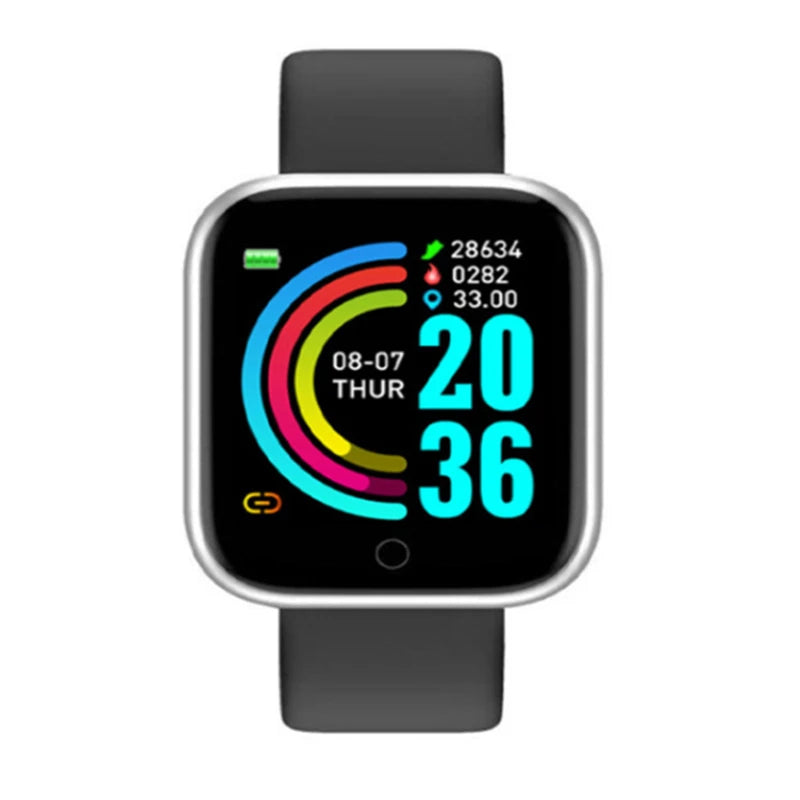 Smart Fitness Watch with Music Control
