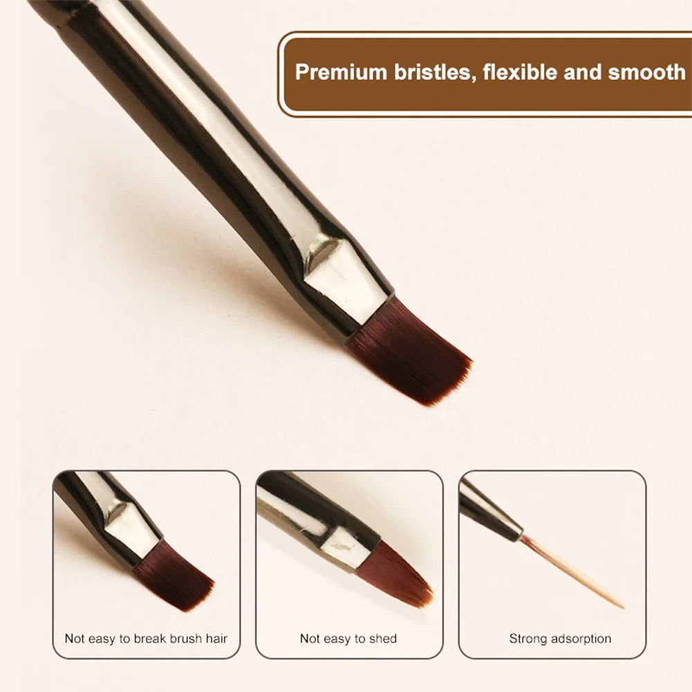 9PCS Professional Nail Brush for Nail Art Liner Brushes Elongated Lines Striping Drawing Painting Nail Design Pen Manicure Tool