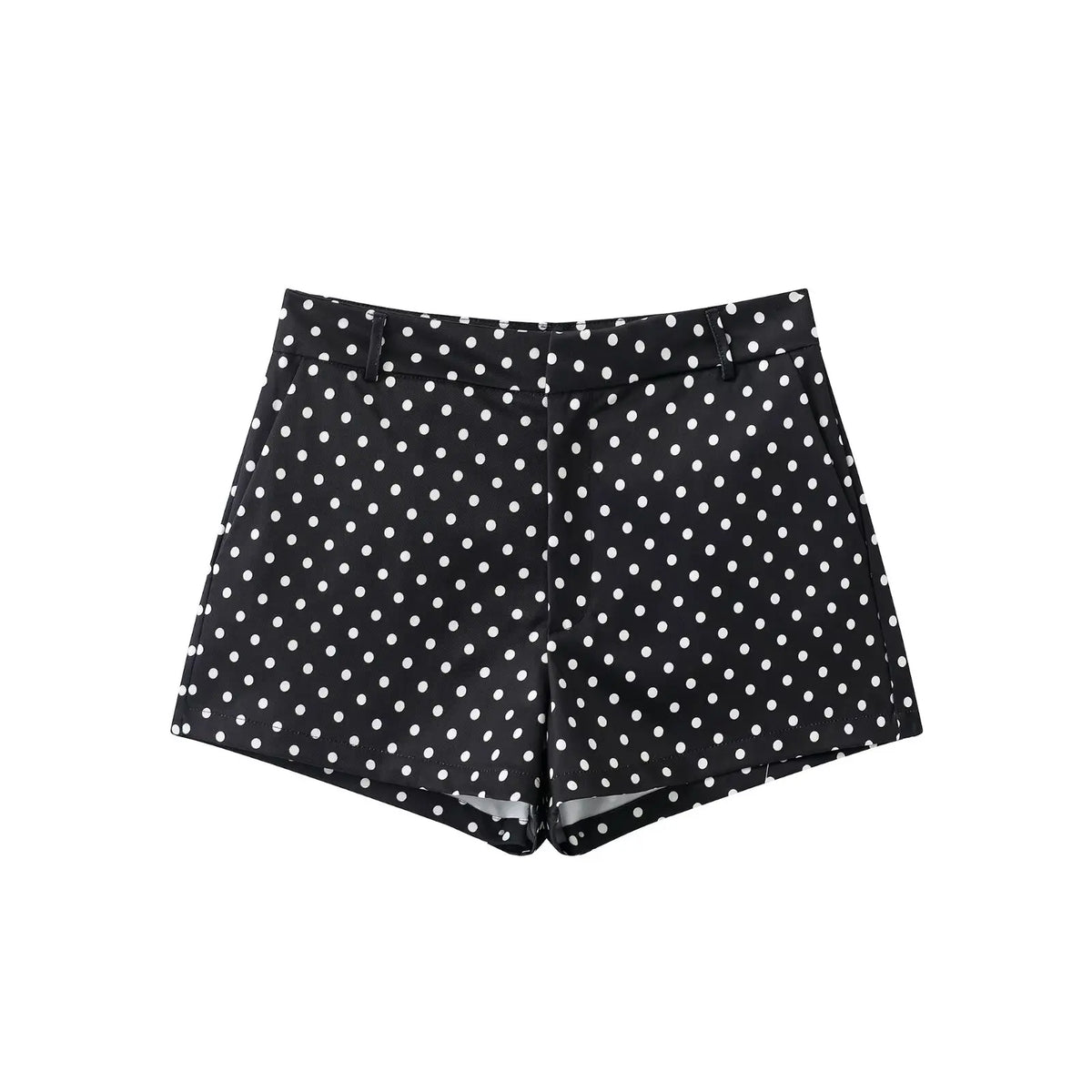 Women's Polka Dot Zip-Up Jacket