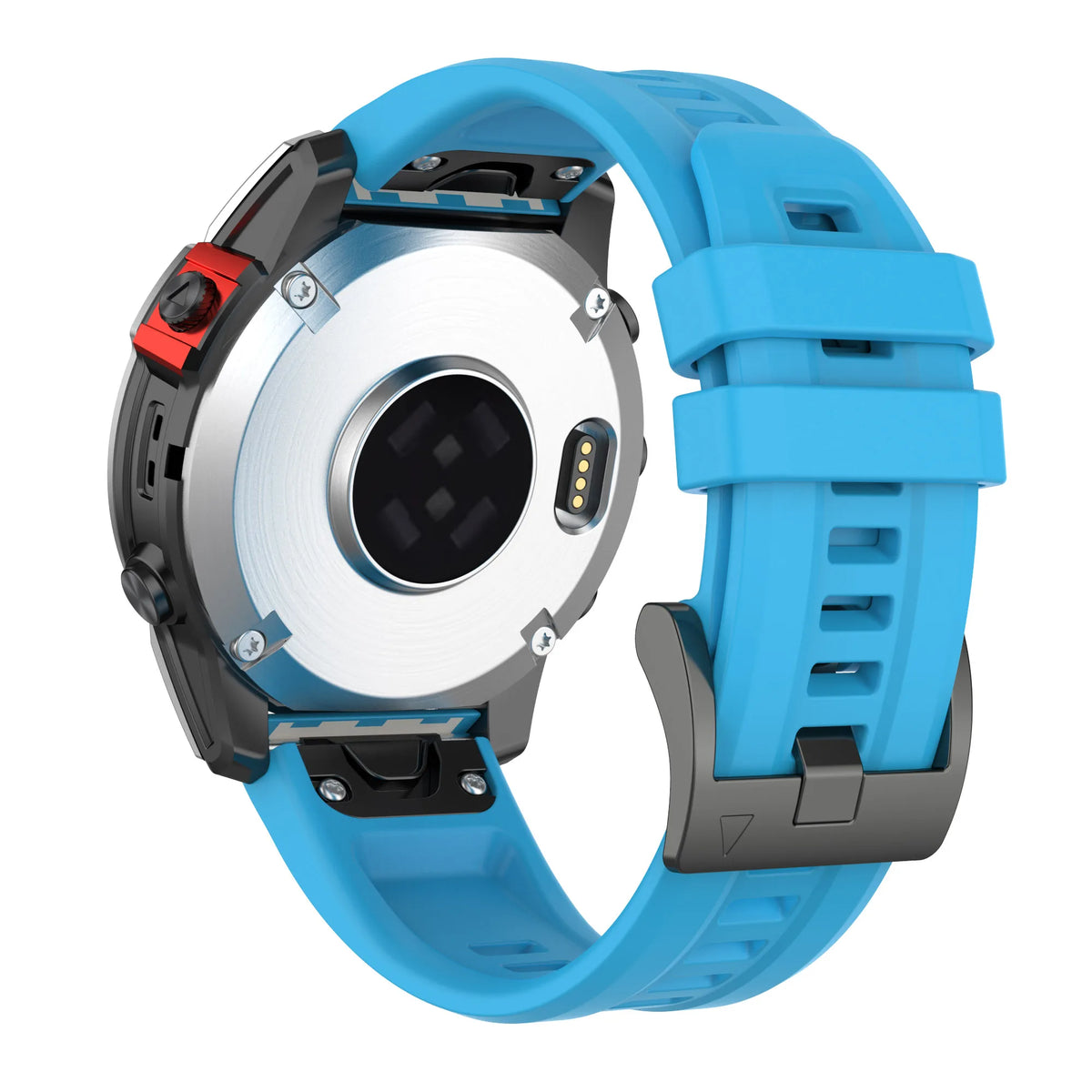 Silicone QuickFit Watch Band for Garmin Fenix 7/6/5