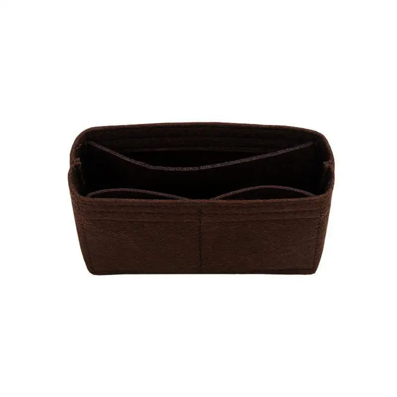 1/2pcs Trendy Felt Insert Bag Organizer Makeup Organizers Liner Perfect for Brand Women's Handbags Cosmetic Bags Bag Accesories