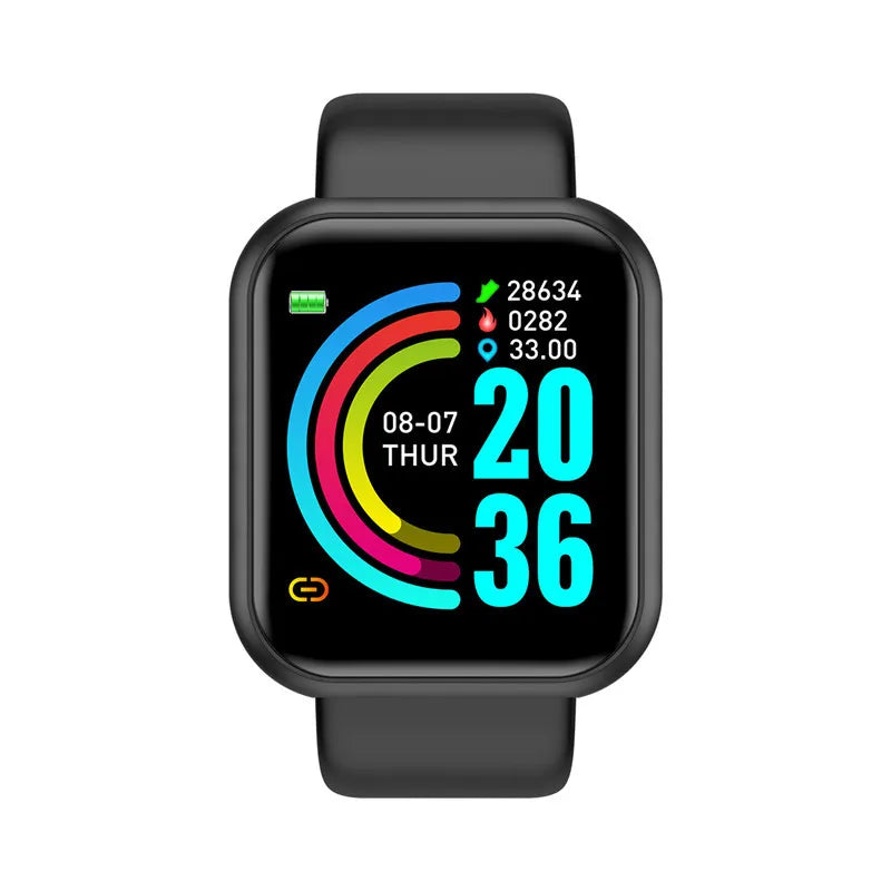 Smart Fitness Watch with Music Control