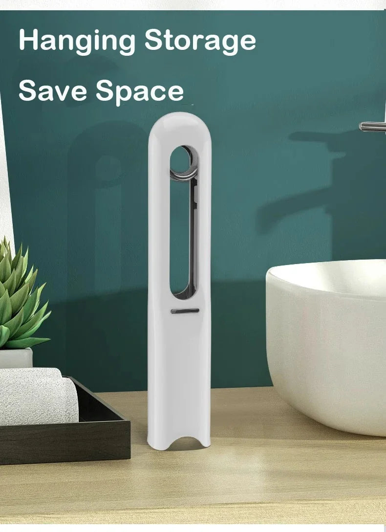 Mini Mop Self Squeeze Mop Powerful Folding Household Clean Tools No Hand Wash Strong Absorbent Mop for Bathroom Kitchen Desktop