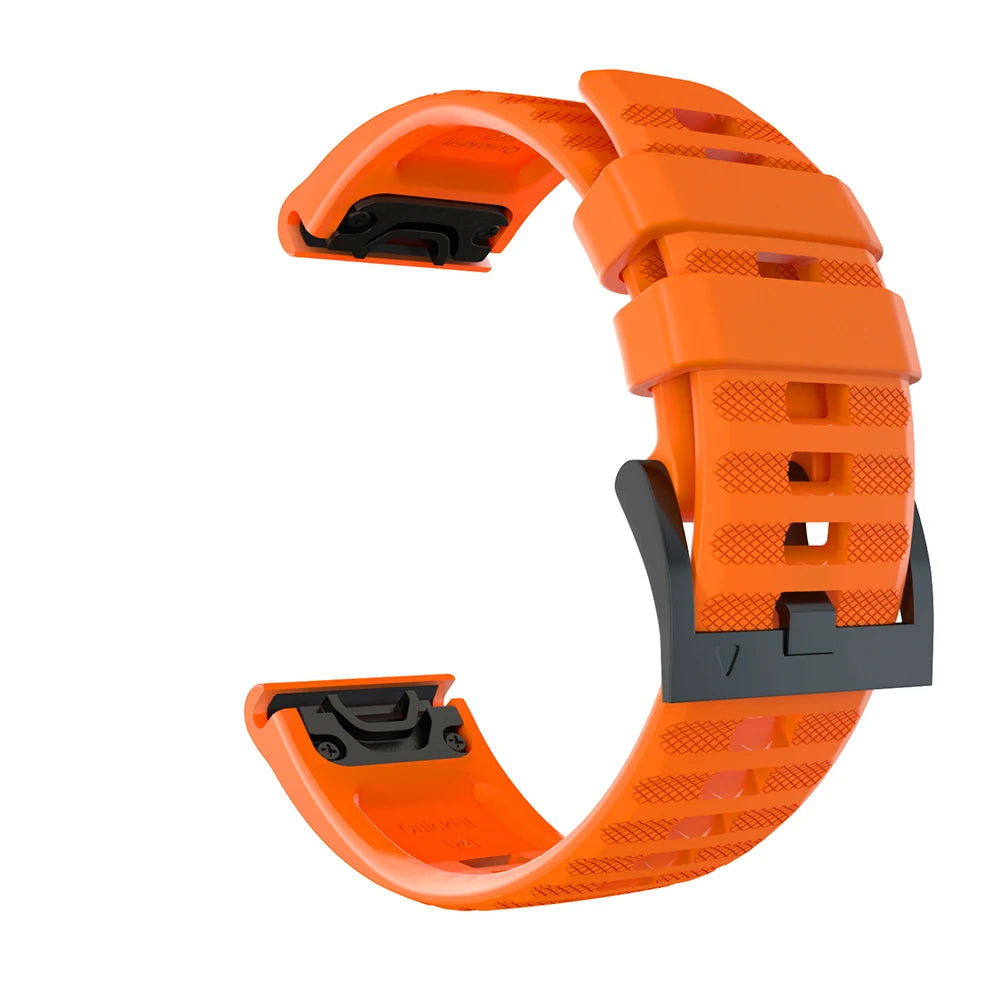 22mm 26mm Quick Fit Silicone Strap For Garmin Fenix 8/7/7X/6/6X Pro Replacement Watch Band For Garmin EPIX/Enduro 3