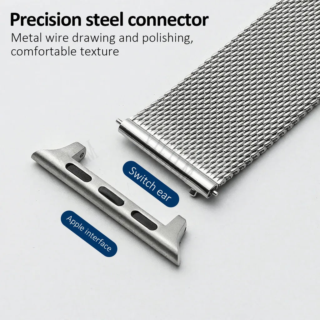 Smart Watch Band For Huawei Watch GT 6 5 4 41mm Strap 18mm Durable Stainless Steel Bracelet Unisex Classic Watch Starp