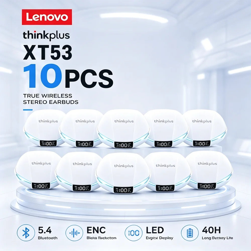Lenovo XT53 Wireless Bluetooth 5.3 Gaming Earbuds
