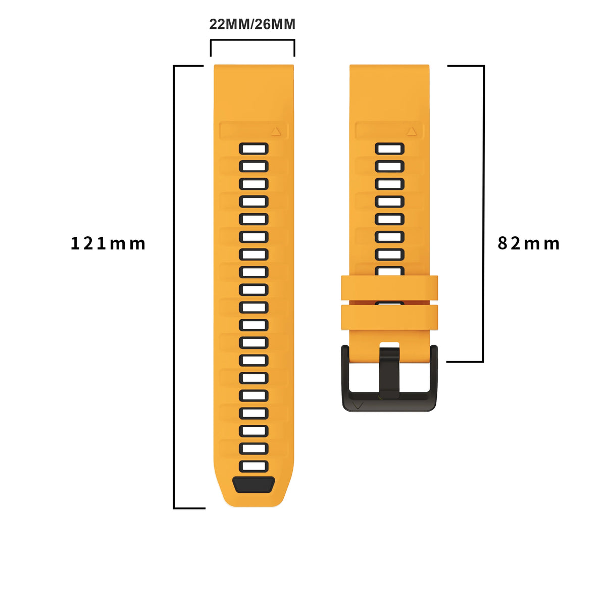 1:1 Fenix8 Watch Band For Garmin Fenix 8 47mm 51mm E 7 7X 6 6X 5 5X/Epix Pro/Enduro 3 QuickFit 22mm 26mm Silicone Strap Bracelet