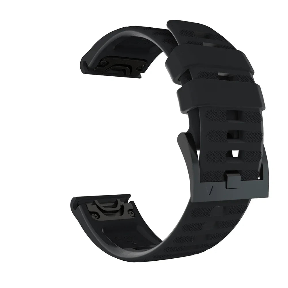 22mm 26mm Quick Fit Silicone Strap For Garmin Fenix 8/7/7X/6/6X Pro Replacement Watch Band For Garmin EPIX/Enduro 3
