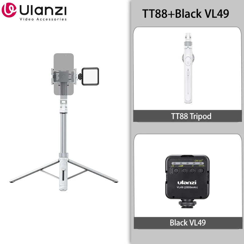 Ulanzi TT88 Overhead Selfie Stick Tripod
