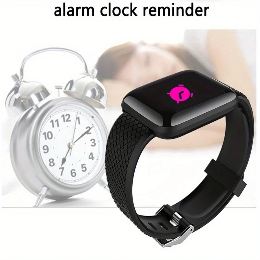 Men's Smartwatch Women's Sport Monitor Fitness Smart Watch Music Control Social APP Message Remind Consumer Electronic Watches