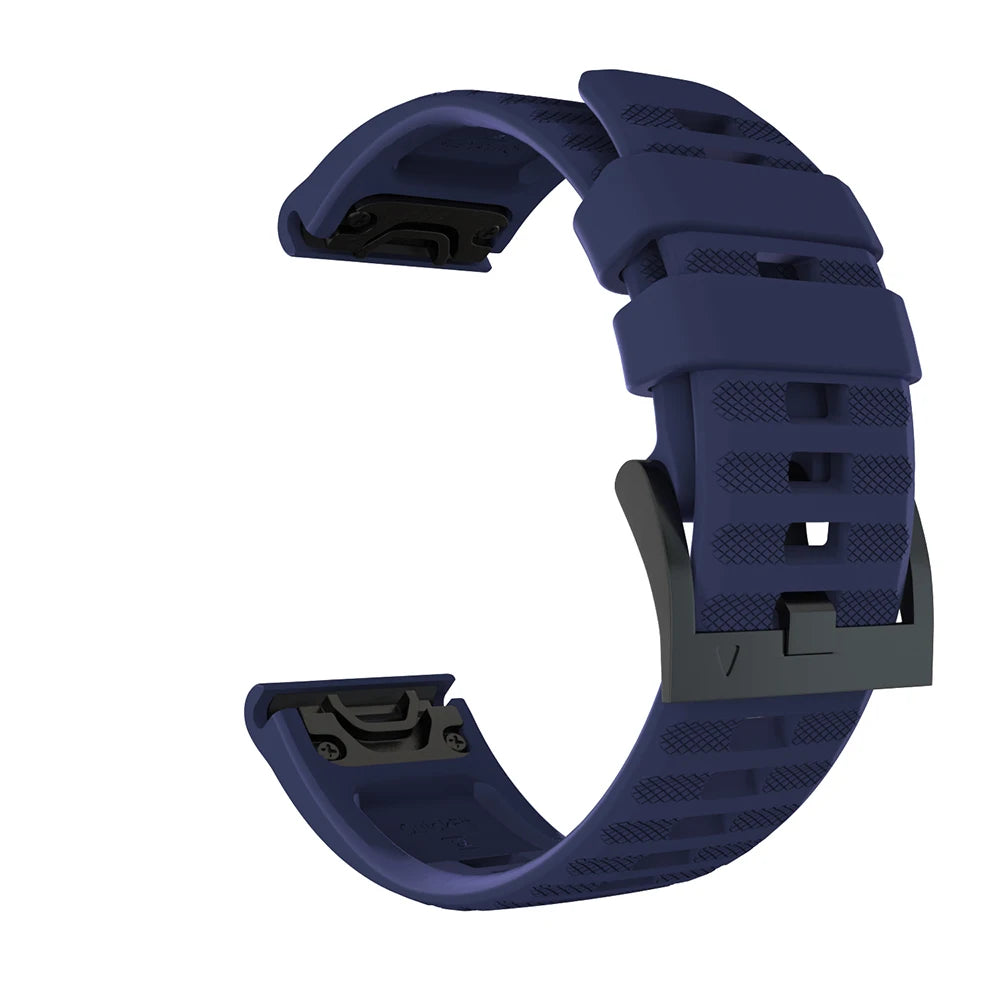 22mm 26mm Quick Fit Silicone Strap For Garmin Fenix 8/7/7X/6/6X Pro Replacement Watch Band For Garmin EPIX/Enduro 3