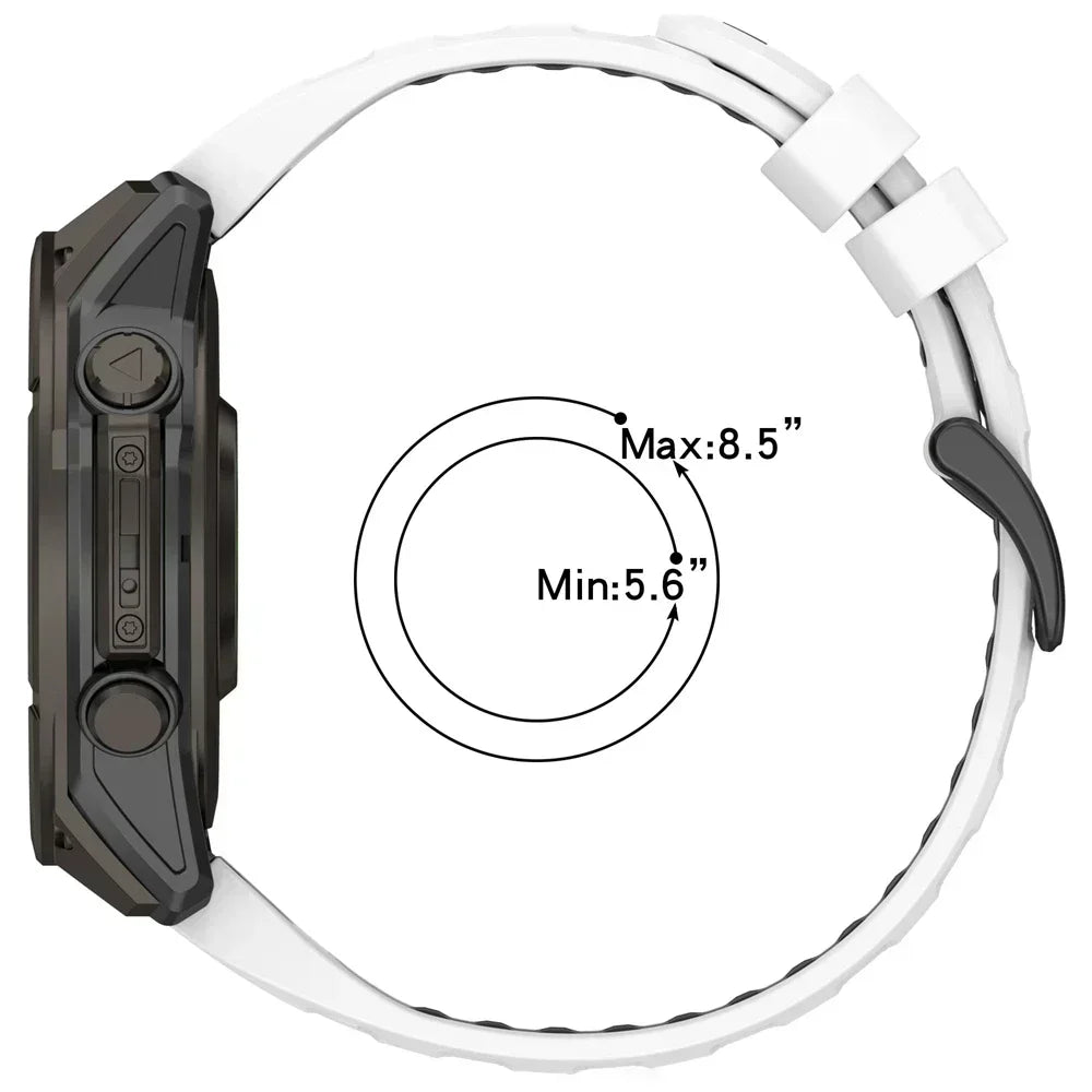 Fenix8 Watch Band For Garmin Fenix 8 47mm 51mm E 7 7X/Epix Pro/6 6X 5X Plus/Enduro 3 QuickFit 26mm 22mm Silicone Strap Bracelet