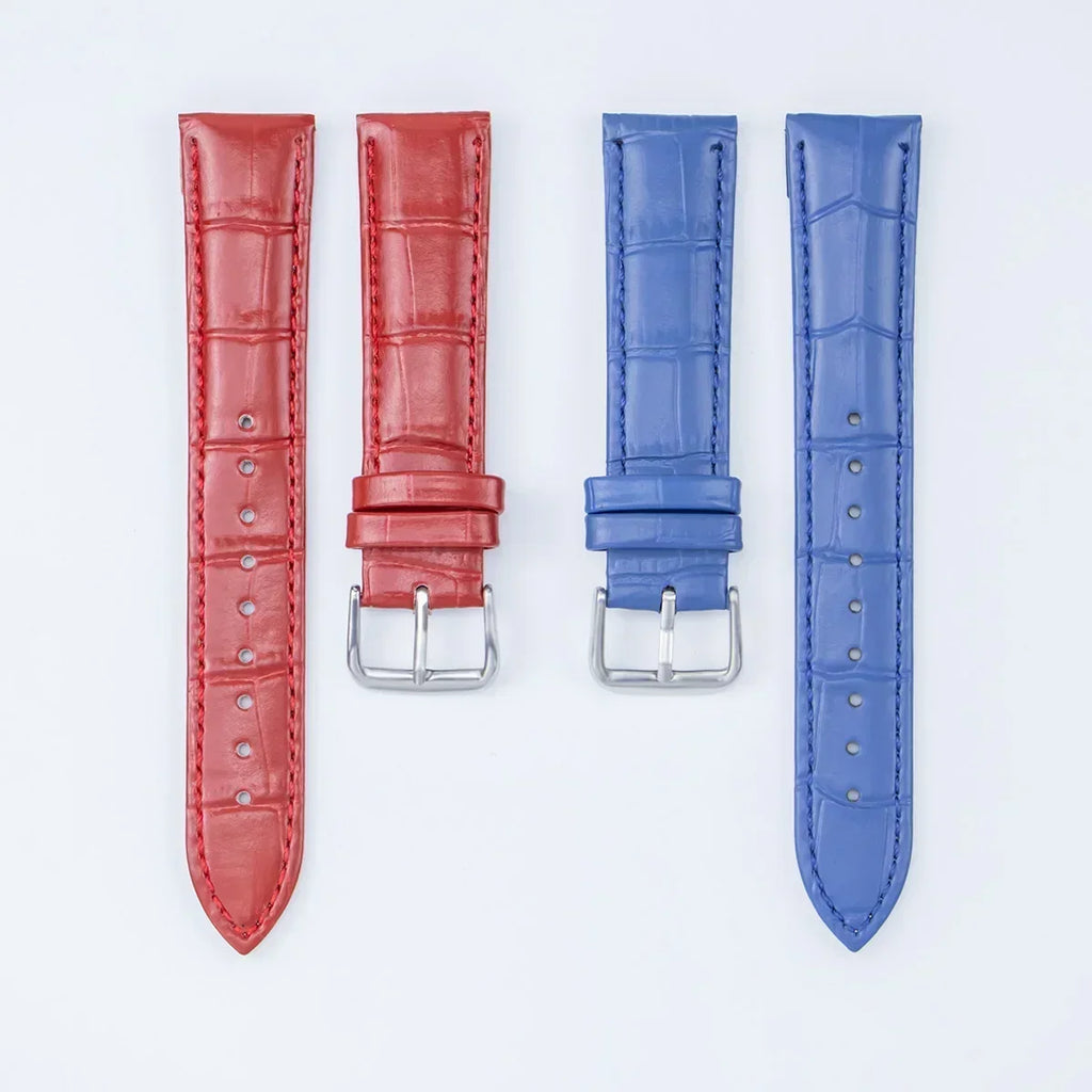 Genuine Leather Watchbands 12/14/16/18/20/22/24 mm Watch Band Strap Steel Pin buckle High Quality Wrist Belt Bracelet